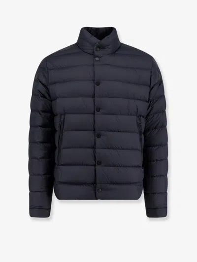 Moncler Men Lyco Ultrasoft Nylon Down Jacket In Black
