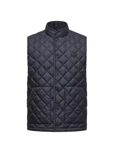 Moncler Men's Lycope Puffer Vest In Blue