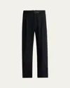 Moncler Trousers In Twill In Black