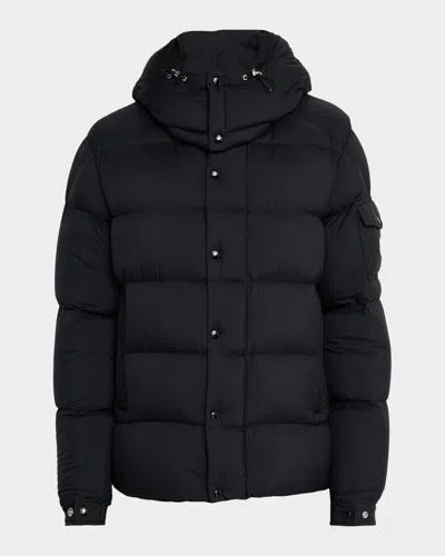 MONCLER MEN'S MAYA 70 HOODED SHORT DOWN JACKET