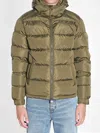 Moncler Maya Matte Short Down Jacket Clothing In Green