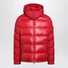 Moncler Maya Jacket Quilted Nylon Down Jacket In Red