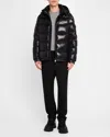 Moncler Men's Maya Short Down Jacket In Black 2