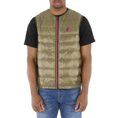 Pre-owned Moncler Men's Medium Green Keffu Down Vest