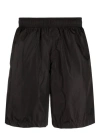 Moncler Logo-patch Swim Shorts In Blue