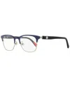 Moncler Men's Ml5193h 51mm Optical Frames In Blue