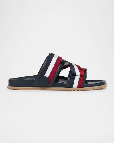 MONCLER MEN'S MON SUMMER SLIDE SANDALS