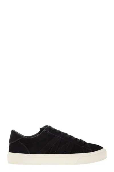 MONCLER MEN'S MONACO2 - SUEDE TRAINERS SNEAKER