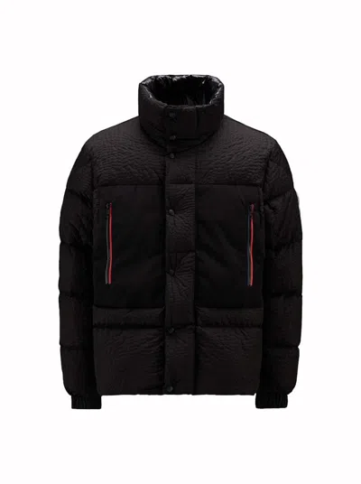 Pre-owned Moncler Men's  2  1952 Gorunma Short Down Jacket In Black