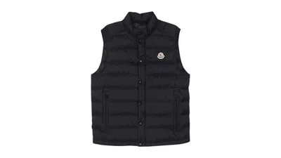 Pre-owned Moncler Men's  Bart Padded Vest In Black