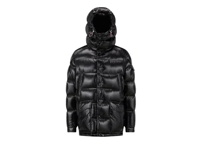 Pre-owned Moncler Men's  Chiablese Short Down Jacket In Black