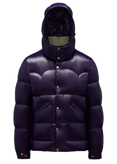 Pre-owned Moncler Men's  Coutard Short Down Jacket In Ink Blue