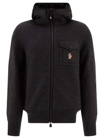 Moncler Men's Straight Cut Cardigan In 972