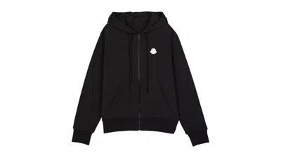 Pre-owned Moncler Men's  Hoodie Zip Up Sweatshirt In Charcoal In Gray