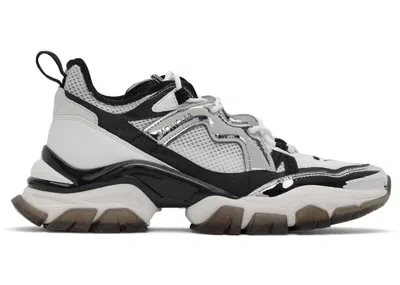 Pre-owned Moncler Men's  Leave No Trace Sneakers In White/black