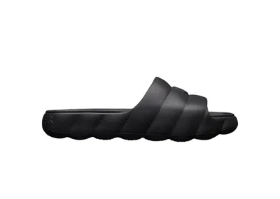 Pre-owned Moncler Men's  Lilo Slides Sneakers In Black