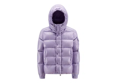 Pre-owned Moncler Men's  Maya 70th Anniversary Special Edition Short Down Jacket In Wild Lavender Purple