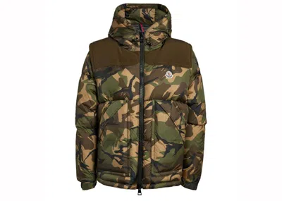 Pre-owned Moncler Men's  Meakan Jacket Down Detach Sleeve Jacket In Green