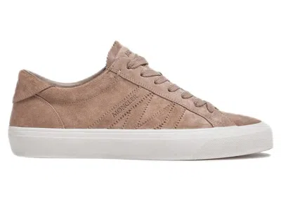Pre-owned Moncler Men's  Monaco 2 Low Top Sneakers In Beige/white