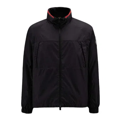 Pre-owned Moncler Men's  Sheppey Hooded Rain Jacket In Black