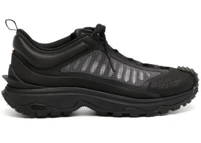 Pre-owned Moncler Men's  Trailgrip Lite Sneakers In Black