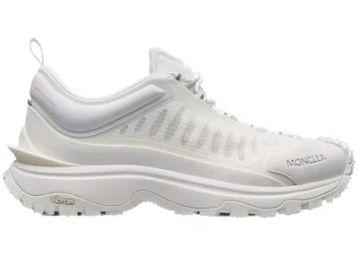 Pre-owned Moncler Men's  Trailgrip Lite Sneakers In White