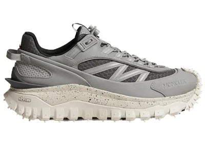 Pre-owned Moncler Men's  Trailgrip Sneakers In Gray