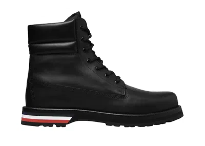 Pre-owned Moncler Men's  Vancouver Boot Sneakers In Black