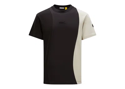 Pre-owned Moncler Men's  X Adidas Originals Jersey T-shirt In Black & White