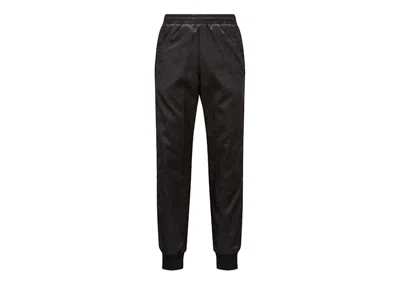 Pre-owned Moncler Men's  X Adidas Originals Reversible Downfilled Sweatpants In Black