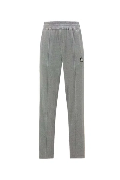 Pre-owned Moncler Men's  X Palm Angels Chenille Sweatpants In Grey