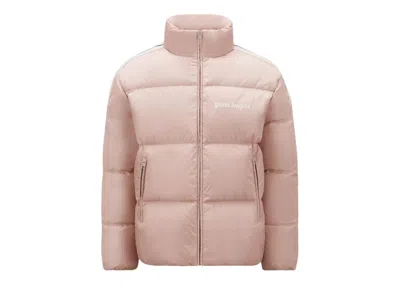 Pre-owned Moncler Men's  X Palm Angels Rodman Short Down Jacket In Antique Pink