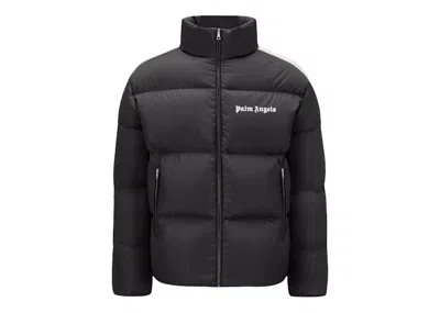 Pre-owned Moncler Men's  X Palm Angels Rodman Short Down Jacket In Black