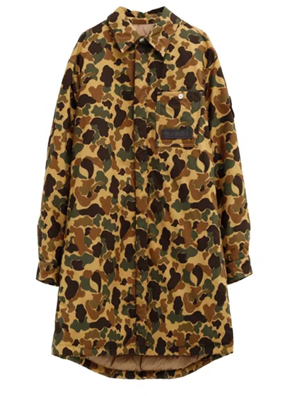 Pre-owned Moncler Men's  X Palm Angels Tallac Long Coat