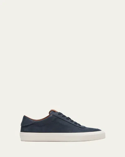 MONCLER MEN'S MONCLUB NUBUCK LOW-TOP SNEAKERS