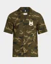 Moncler Camo Camp Shirt