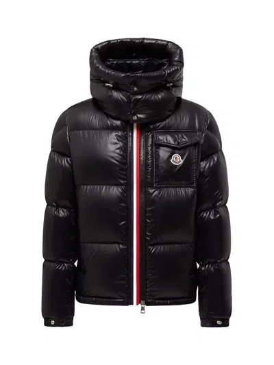Moncler Men Montbeliard Hooded Short Down Jacket Black