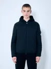 Moncler Doudoune Courte À Capuche Monteynard In Black