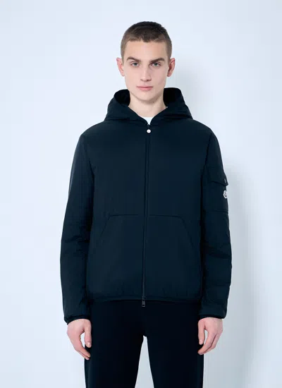 Moncler Men Monteynard Hooded Short Down Jacket In Black
