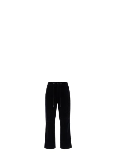 MONCLER MEN'S NAVY CORDUROY PANT