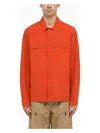 Moncler Nax Overshirt In Red
