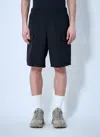 Moncler Men Nylon Shorts In Black
