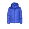 Moncler Maya Nylon Down Jacket In Blue