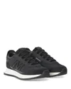 Moncler Pacey2 Suede & Nubuck Trainers, Men, Black, Size: 46