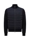 Moncler Nylon And Wool Padded Jacket