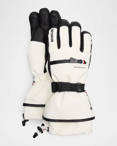 Moncler Men's Padded Gloves In White