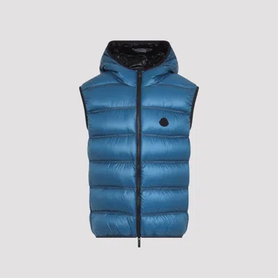 Moncler Men's Panestrel Polyamide Vest In Blue