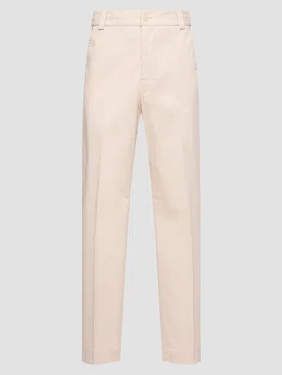 Moncler Tailored Straight-leg Trousers In Pink