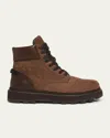 Moncler Peka Ankle Boots In Chocolate