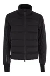 Moncler Alpine Explorer Mini Down Jacket In Grey